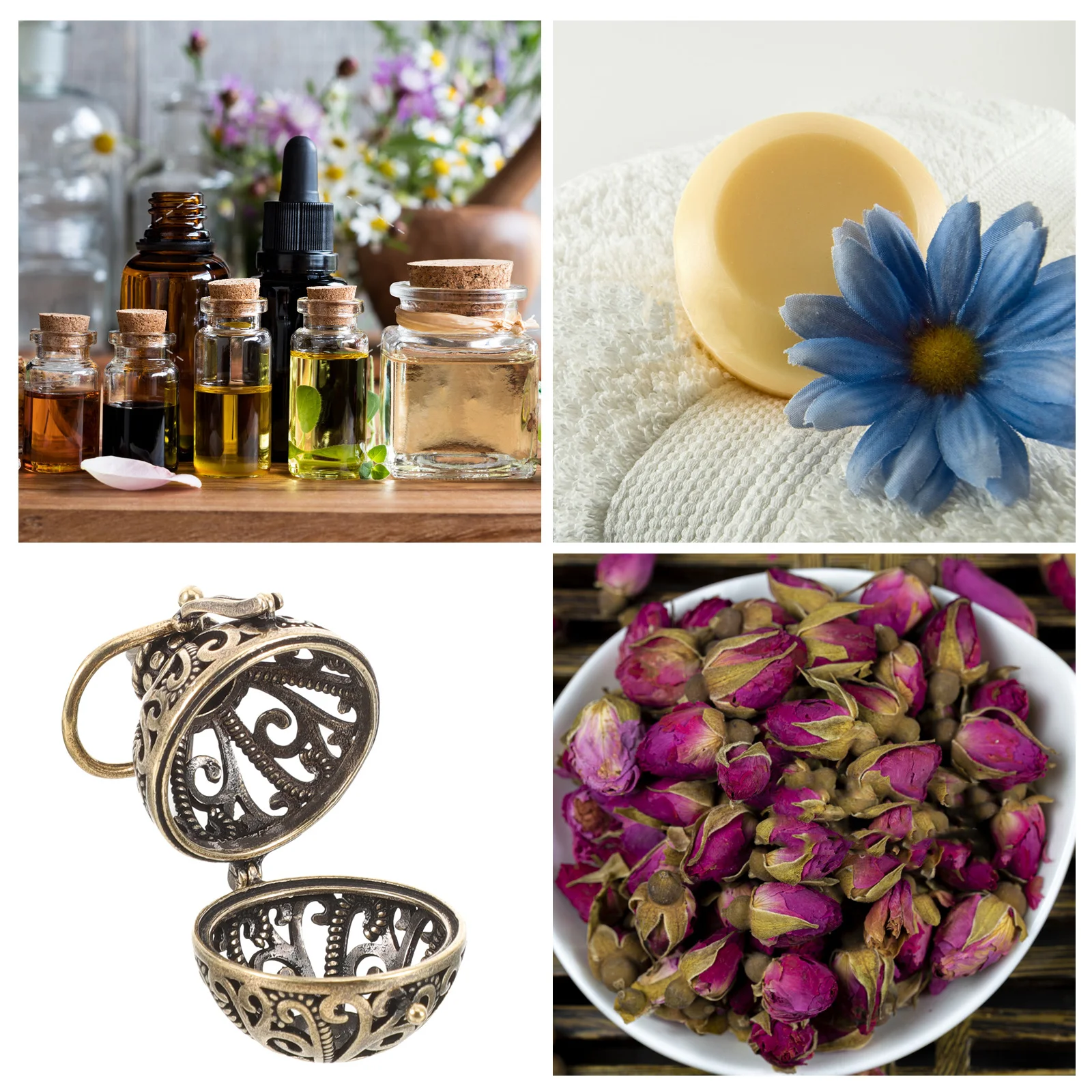 

1pcs Brass Hollow Out Vintage Floral Aroma Diffuser Pendant For Car Home Office Diy Essential Oil Holder Portable Scent Diffuser