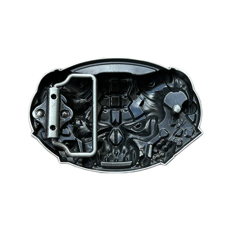 Hebilla de cinturón punk Retro, estilo occidental