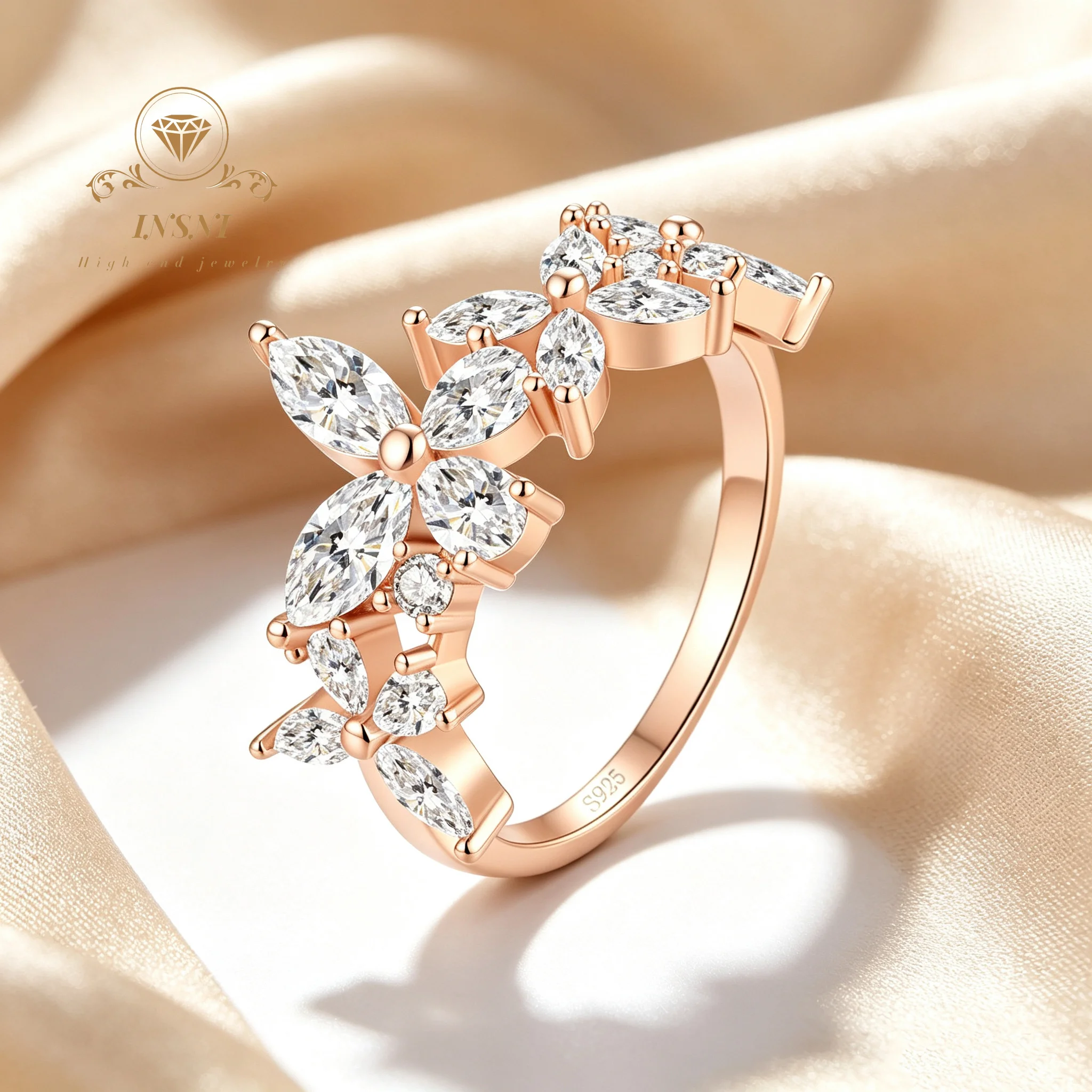 s925-pure-silver-jewelry-ring-seiko-inlaid-horse-eye-moissanite-women's-ring-closed-ring-affordable-light-luxury-for-women-gift