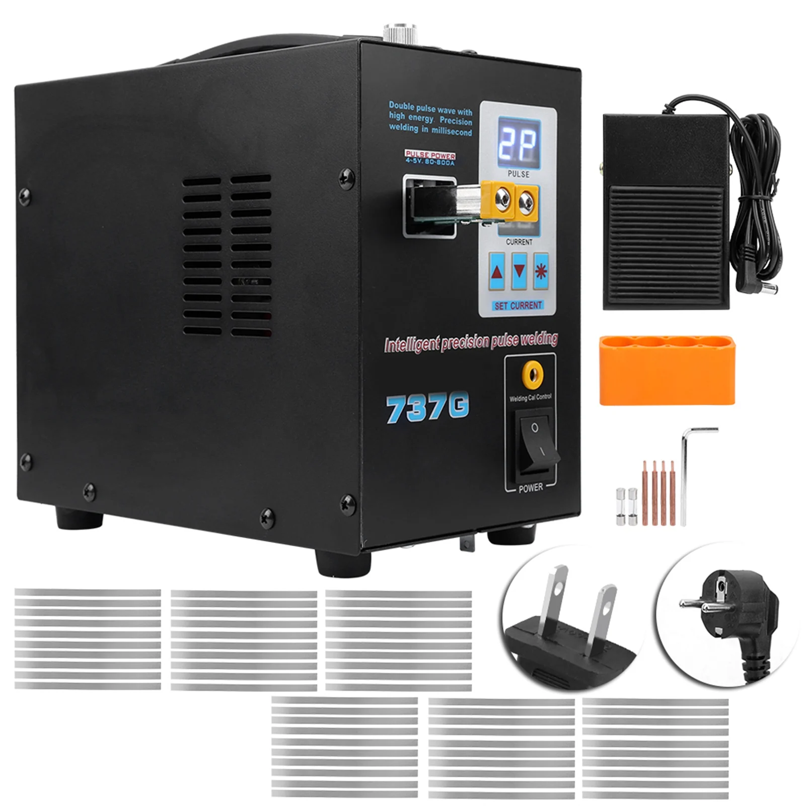 Pulse Spot Welder Dual Welding Modes Solder Welding Machine Electronic Tools SUNKKO737G Solder Welding Machine Pulse Spot Welder