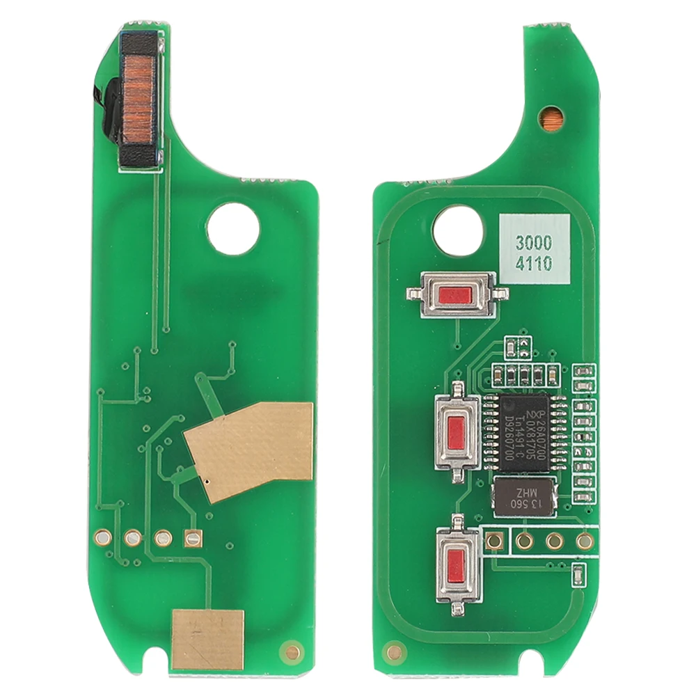 jingyuqin 433MHZ ID46 PCF7946 Chip Circuit Board For Fiat Dehilp Marelli System Replace Smart Key PCB For Fiat 500 Grande Punto