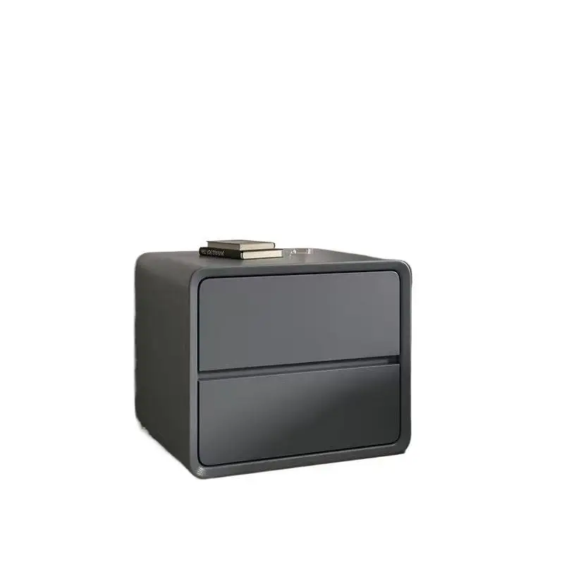 Customized multi-functional small bedside table bedroom simple modern creative minimalist advanced light luxury storage