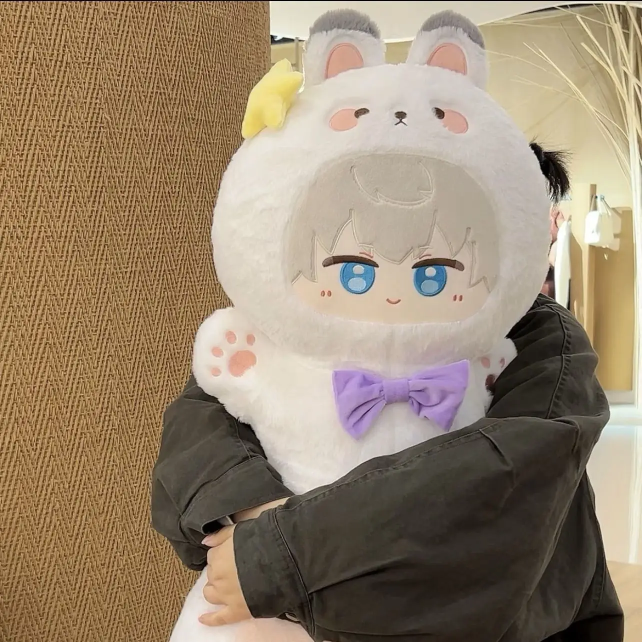 Liefde en diepe ruimte 80 cm lang groot sierkussen Zayne Rafayel Sylus Xavier pluche pop kussen pop ornament verjaardagscadeau