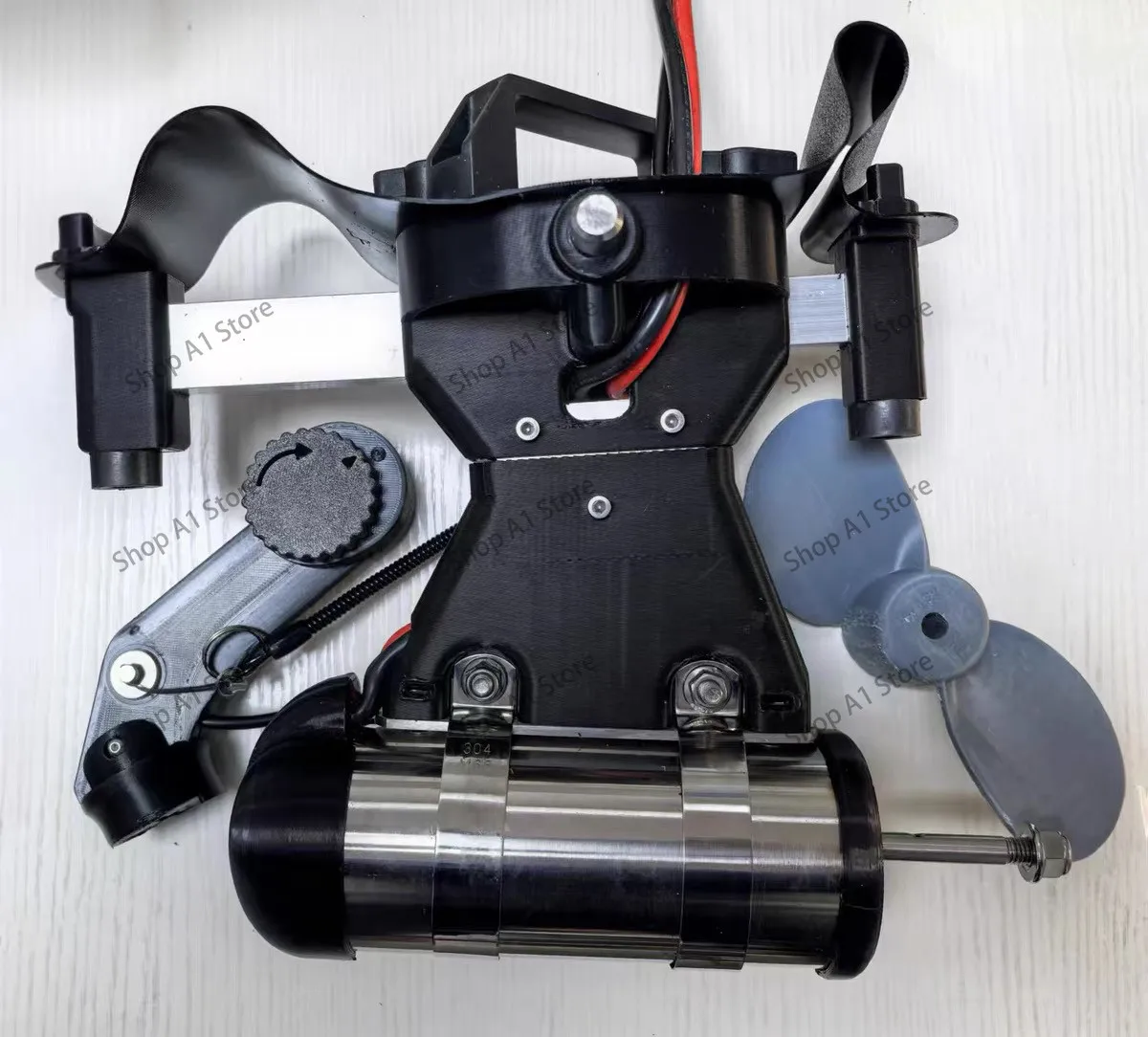 Underwater Electric Thruster Paddle Board Thruster Electric Push Motor Pedal Position Modified Front Push Manual Control