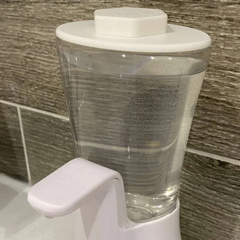 Nut Shaped Soap Dispenser Replacement Lid Compatible with Standard Pump Bottles
