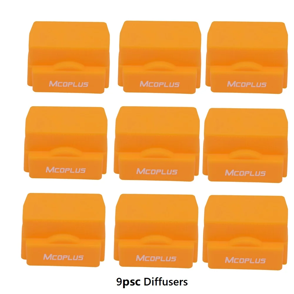 

Mcoplus Silicone Flash Diffuser Flash Soft Light Cover for Canon Nikon Pentax 580EX 580EX II YONNUO YN560III YN560IV YN568 Godox