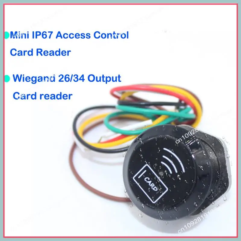 N94R IP68 กันน้ํา 13.56Mhz IC Card Reader Wiegand26/34 Card Reader สําหรับระบบควบคุมการเข้าออก