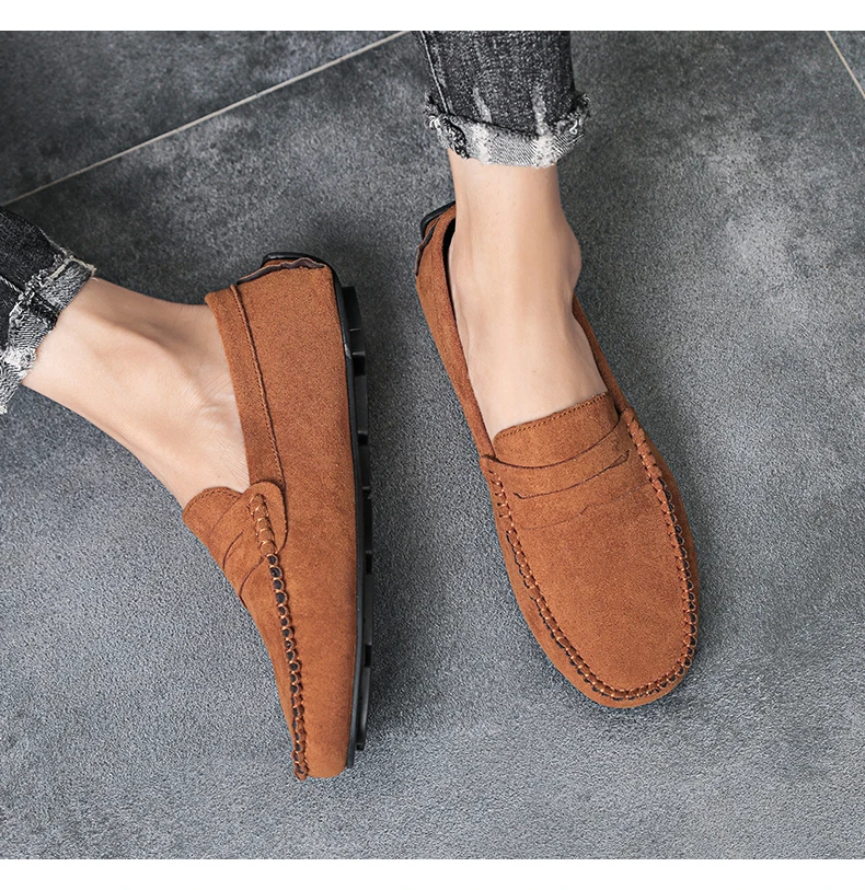 Männer Slipper Freizeit schuhe Boots schuhe Männer Turnschuhe neue Mode Fahr schuhe Walking Casual Loafers männliche Turnschuhe Schuhe – Detail 11