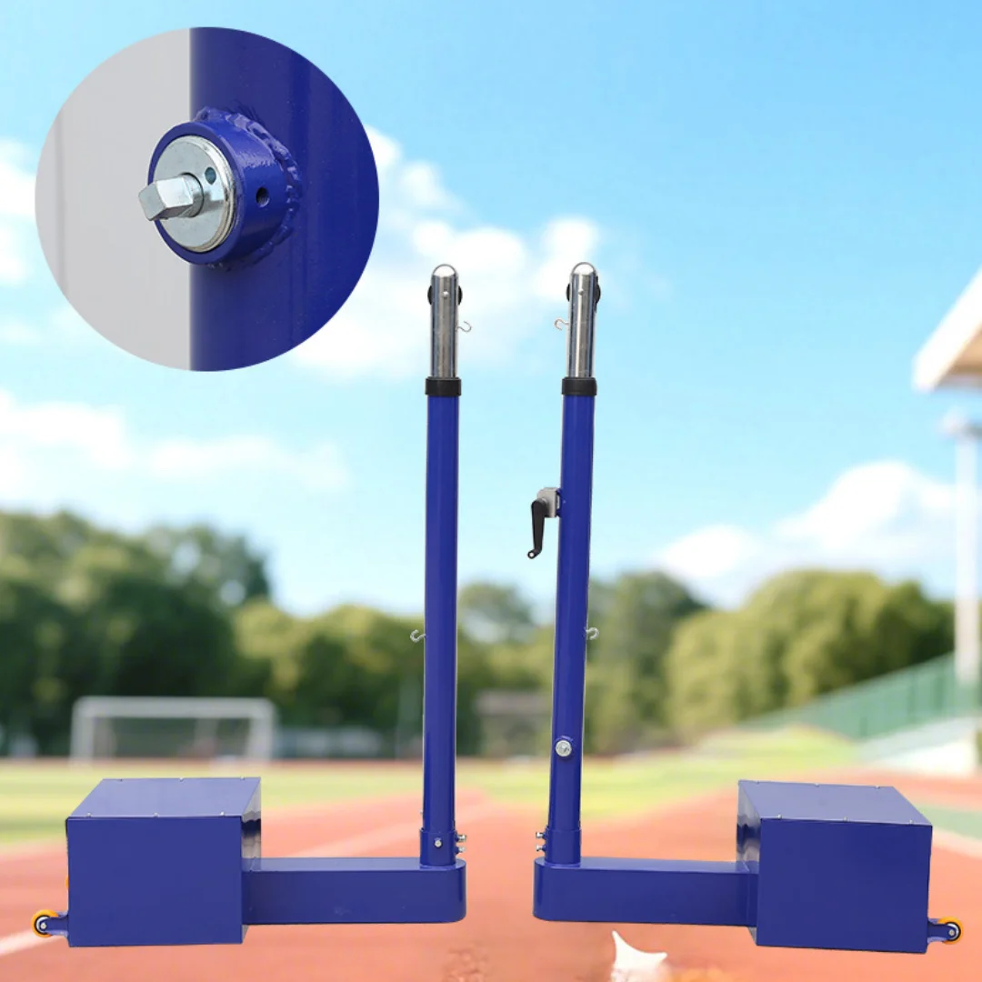 ตาข่ายวอลเลย์บอลคุณภาพสูง พร้อมโครงสำหรับสนามฟุตบอล รั้วสนามกีฬา วอลเลย์บอล เทนนิส แบดมินตัน