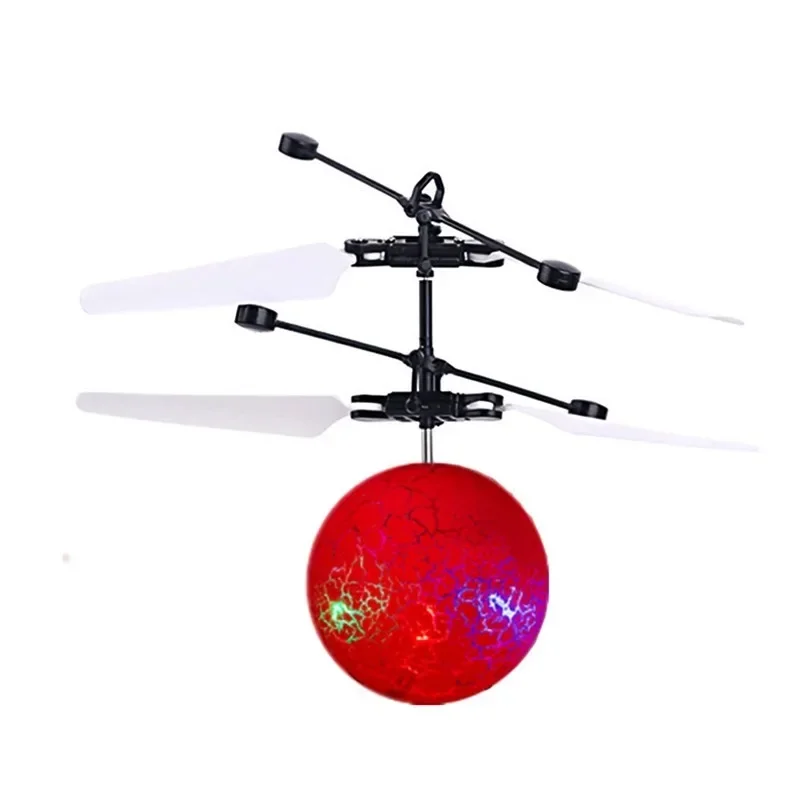 Infrared Induction Drone Flying Flash LED Lighting Ball Helicopter Child Kid Toy Gesture-Sensing No Need To Use Remote Control U