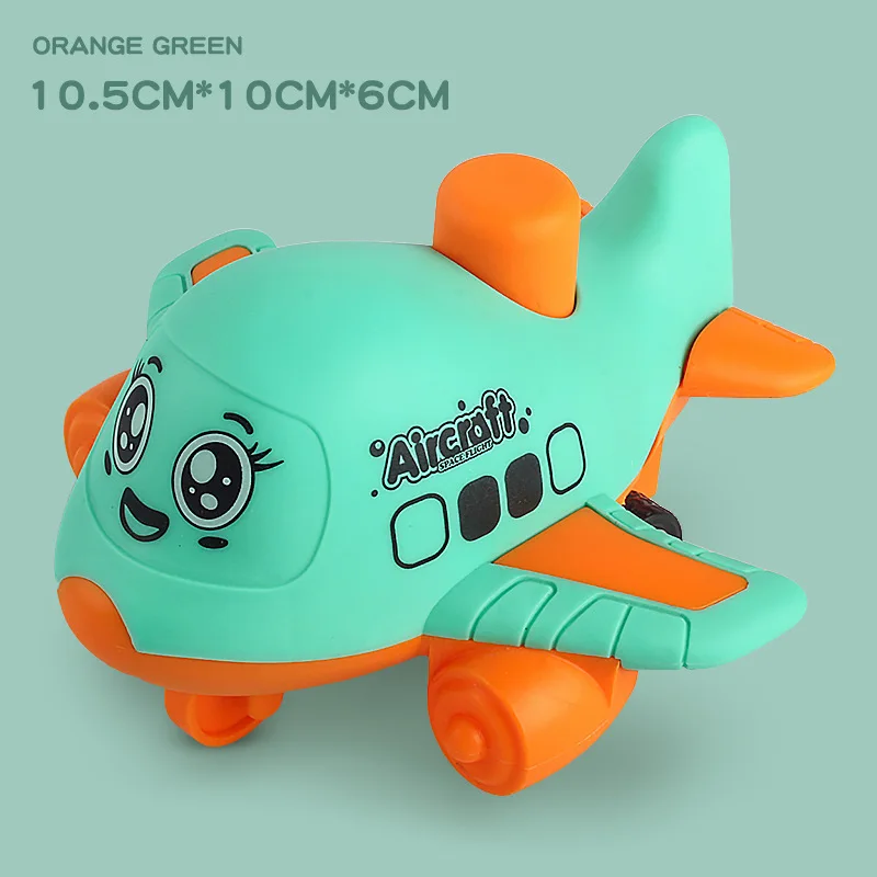 Press and Go aircraft Toys for Toddlers 1-3, Baby Animal Racing Cars, Infant Play Vehicle Set, Baby Push Go Friction Car Toys view 5