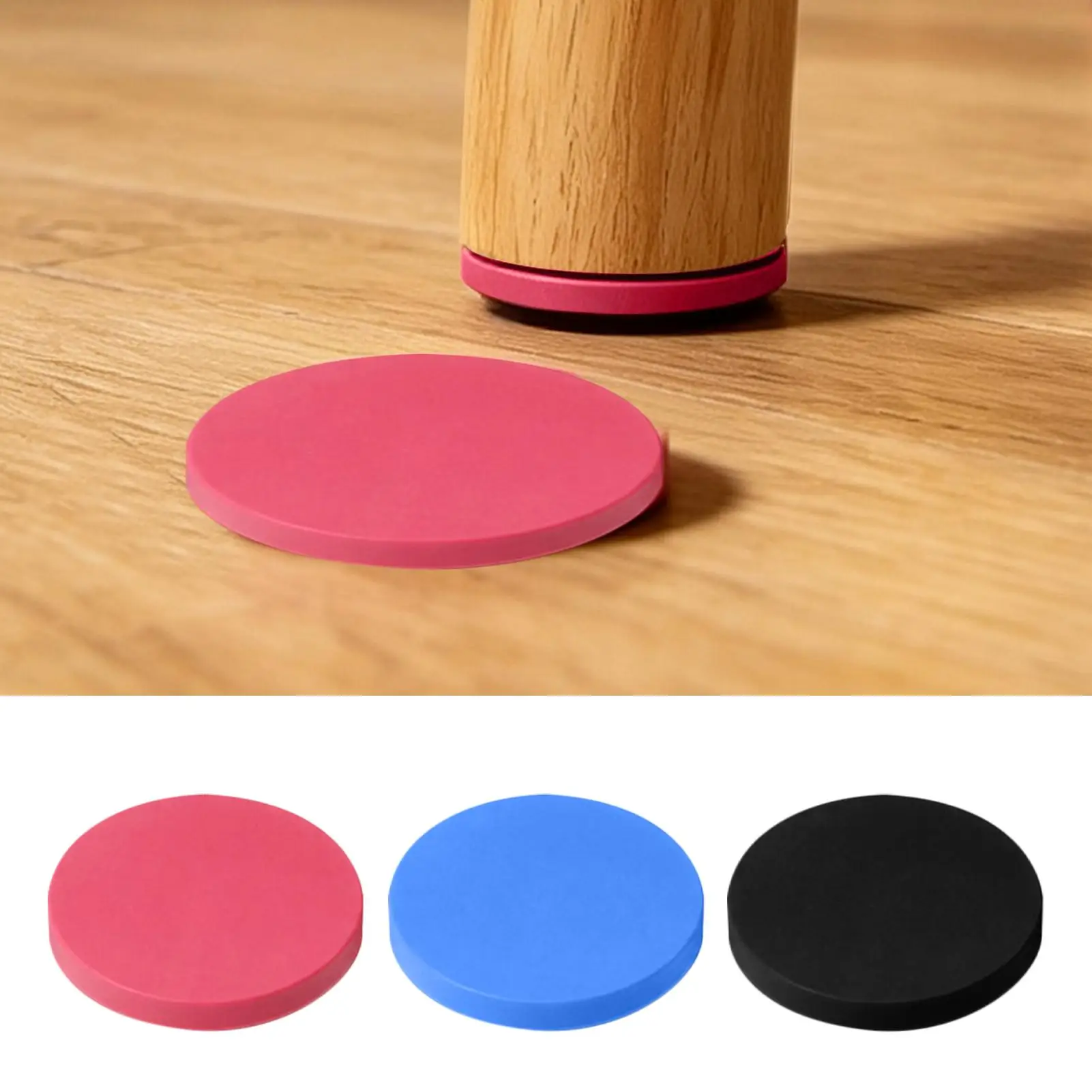 Self-Adhesive Chair Leg Floor Protectors 10PCS Non-Slip Felt Pads For Furniture Feet, Scratch-Proof Couch Table Leg Cushions