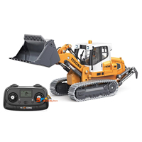 Mini Loader 1/50 636 RC Loader Electric Model Simulation Remote Control Engineering Desktop Remote Control Car Model Toy Gift