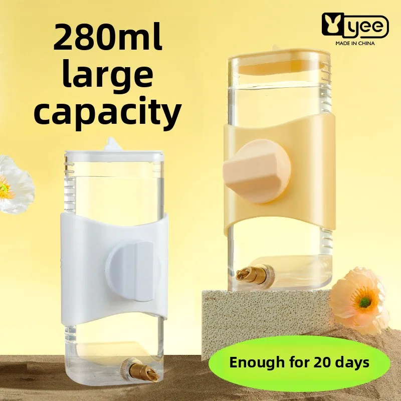 

YEE Avian Water Station - Stainless Steel Nipple Drinkers for Parrots & Small Pets | Leak-Proof 360° for Cockatiels, Lovebirds