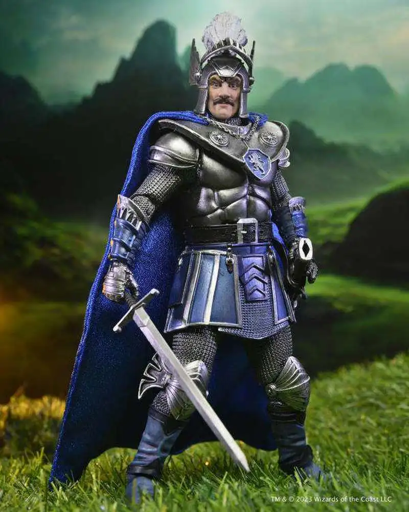 

In Stock NECA Dragon and Dungeon Fortress Knight StrongHold 7-inch Action Figure Agent Edition Model Toys