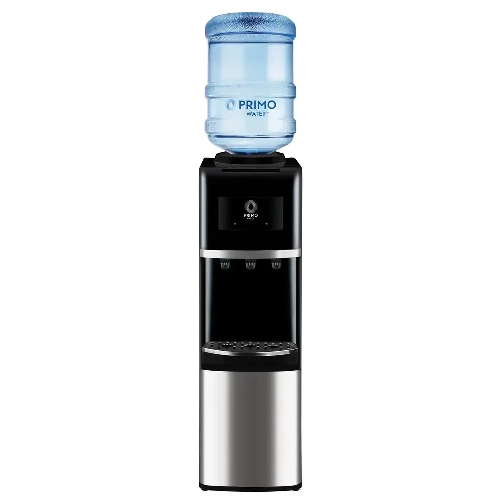 Black and Stainless Top Load Water Dispenser 3 or 5 gallon model 900127