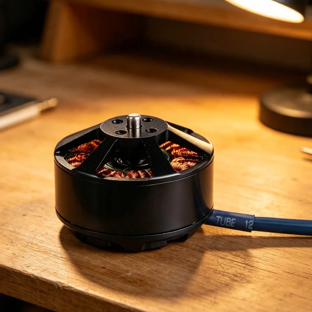 High-Performance D4114 Brushless Motor For Multi-Rotor, Powerful Torque & Thrust For Racing & Photography