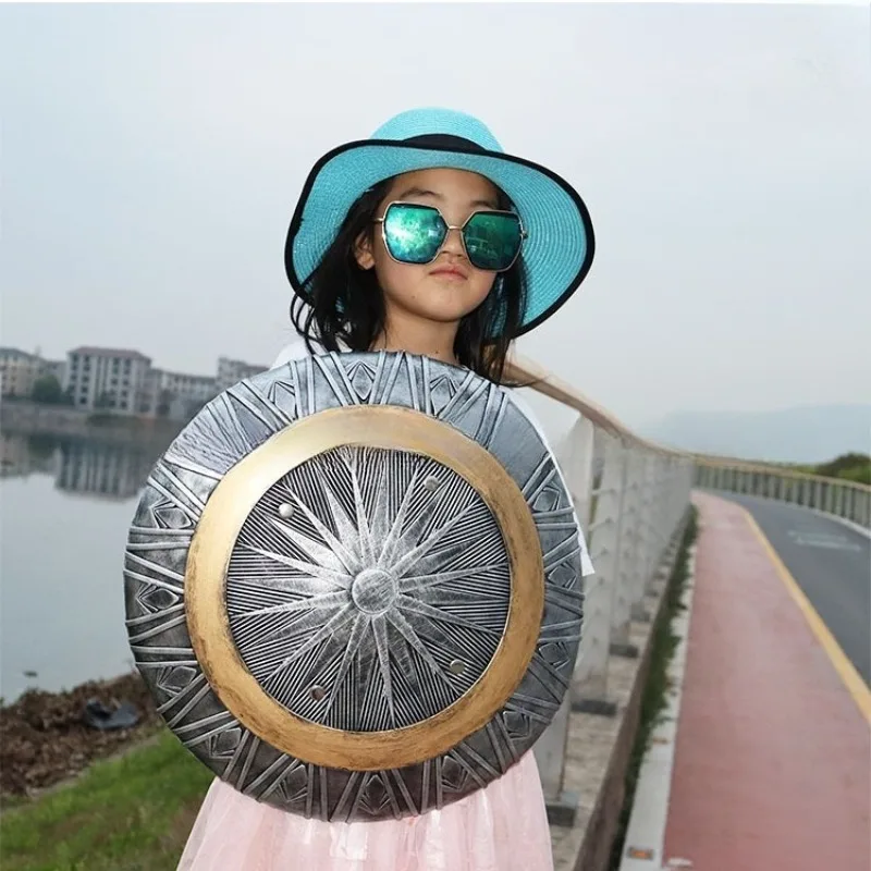 

Wonder Woman Shield Toys Cosplay Halloween Masquerade Carnival Party Performance Costume Prop Weapons Kids Prop