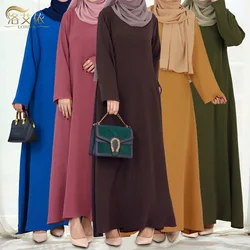 Vestido Abayas Muçulmano para Mulheres, Kaftan Islâmico, Vestidos Ramadan Árabes, Vestidos Elegantes, Oriente Médio, Dubai Abaya, Turquia, Eid