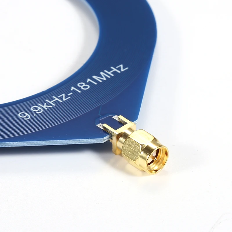 1 szt. Antena MW SW o szerokim pasmach, okrągła, przenośna, o częstotliwości 9,9 kHz-181 MHz do radia