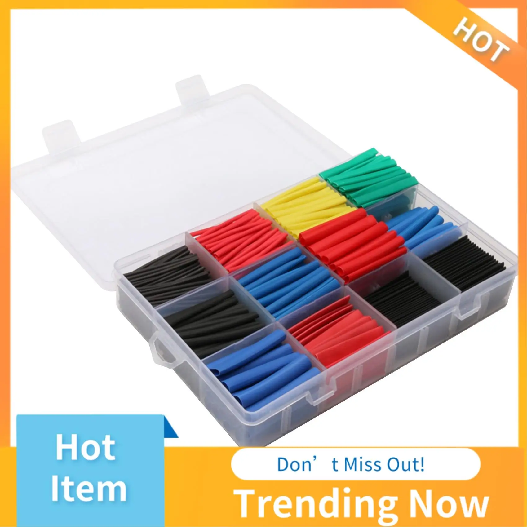 

CMHI-800 шт. термоусадочная трубка, соотношение усадки 2:1, комбинация рукава для электрического кабеля, обеспечивающая прочную изоляцию