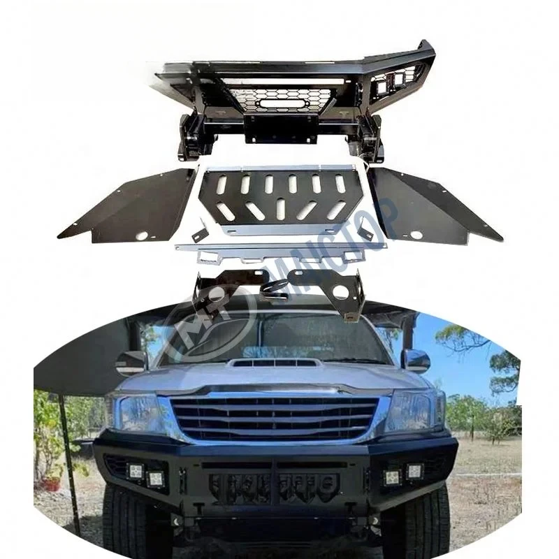 

Car Accessories Facelift Upgrade Offroad Steel Front Bumper Hilux Vigo 2012 2013 2014
