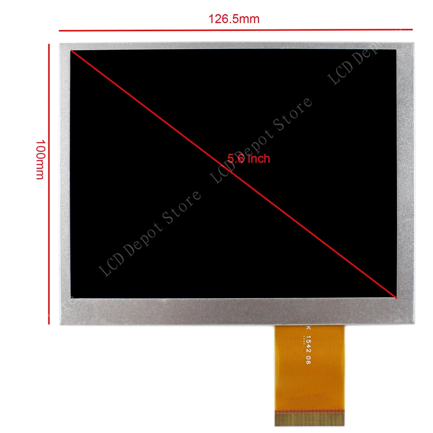 AT056TN52 V.3 AT056TN53 V.1 is geschikt voor Innolux 5,6-inch gloednieuw origineel LCD-scherm