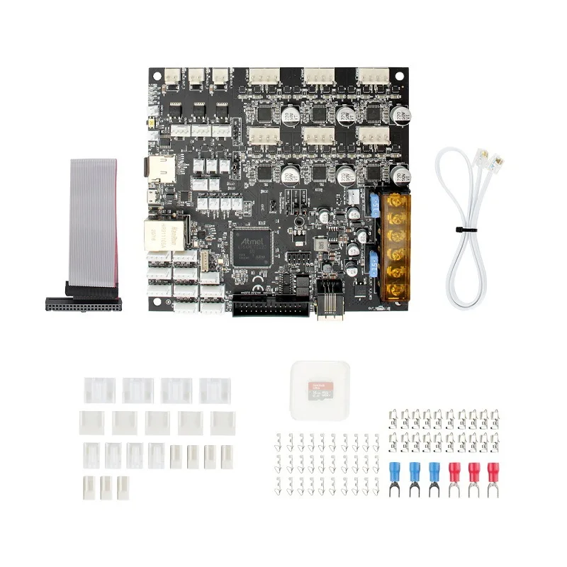 

Высокопроизводительная материнская плата Duet3 6HC с RTOS, закрытым контуром, CAN, совместимая с драйвером 5160 и системой RRF Klipper 64