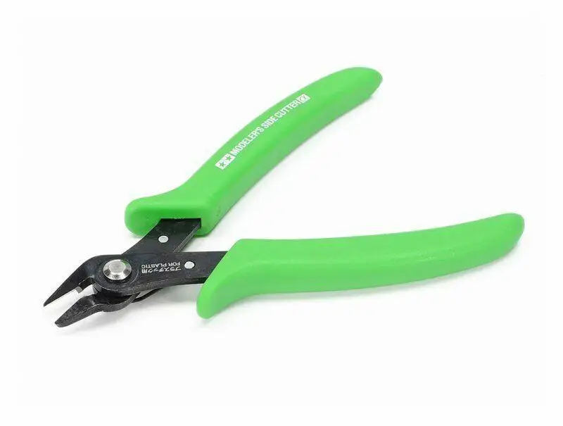 Tamiya 69940 Modeler's Side Cutter a Alpha (Fluorescent Green) Craft Tool