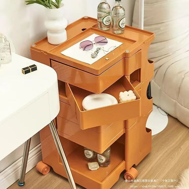 

Customizable 2024 Nordic creative storage trolley