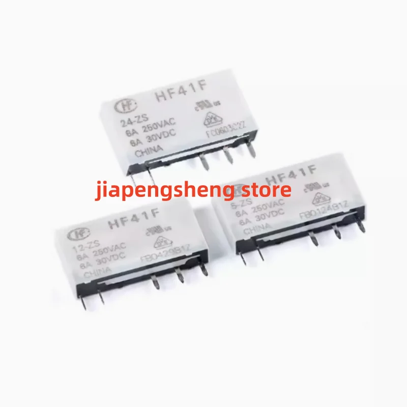 

Brand-new original macro relay HF41F/5/12/24-ZS 5V, 12V, 6A, 5-pin group conversion.