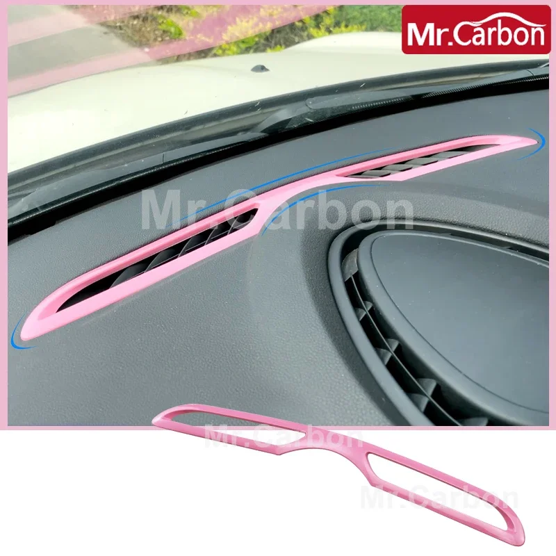 Car Dashboard Air Outlet Decorative Strip For  M 1 Coope r F 55 F 56 F 57 Interior Modification Accessories Stickers