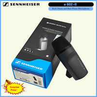 Original Sennheiser E602-II Percussion Drum/drum Instrument Microphone Suitable for Bass Drums, Bass Guitars, and Tuba