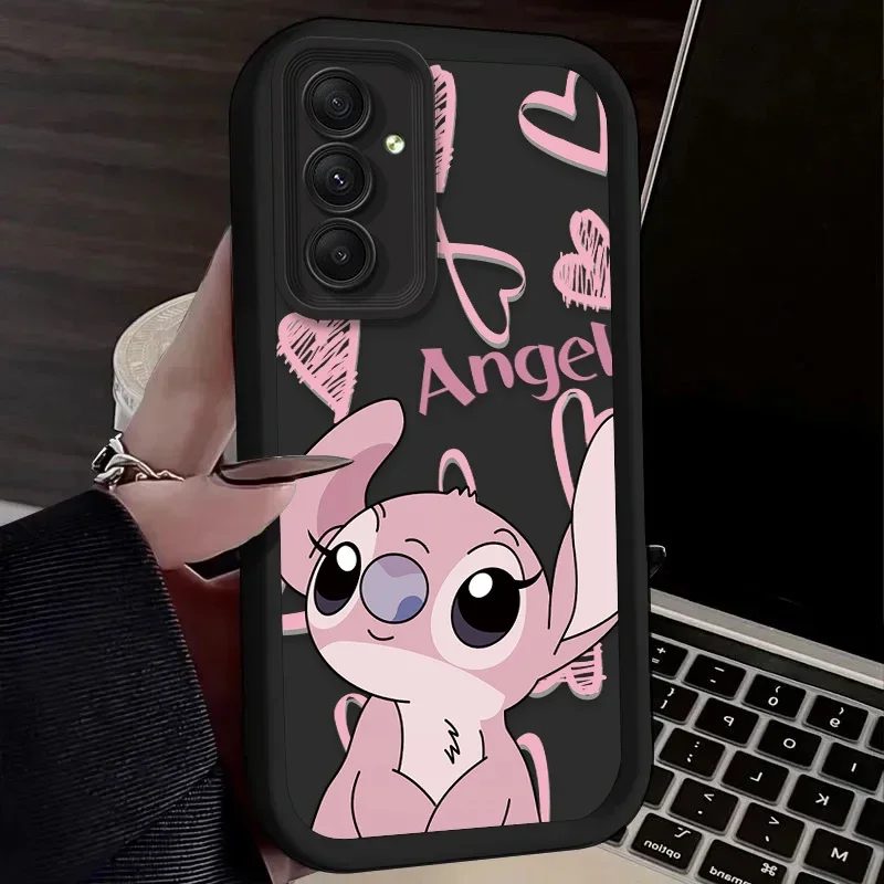 ديزني غرزة الملاك كولب حقيبة لهاتف سامسونج غالاكسي A54 A05 A05S A34 A24 A14 A53 A33 A23 A13 A52 A52S A32 A22 A12 A71 A51 A31 A50 #6