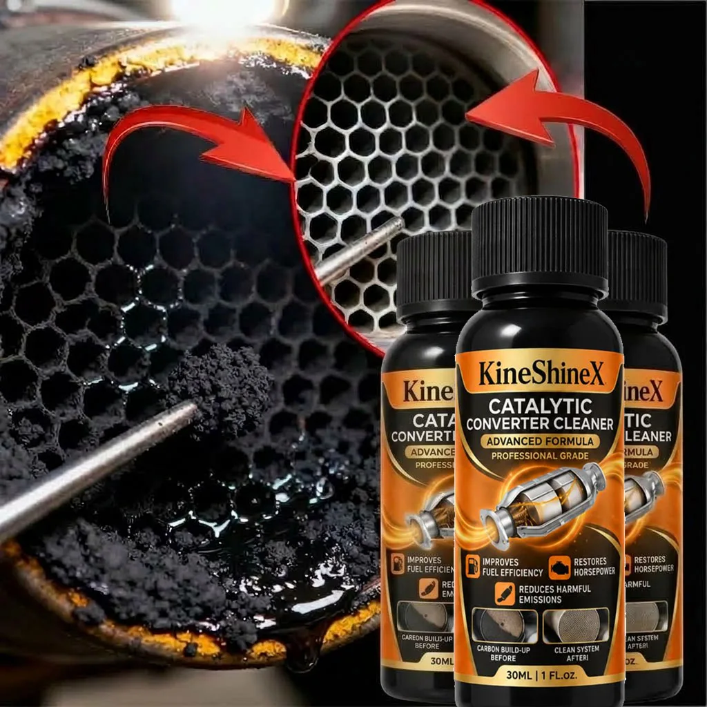 Catalytic Converter Cleaner Engine Boost Up Carbon Removal Reduce Fuels Consumption Engine Accelerators For Car Universal