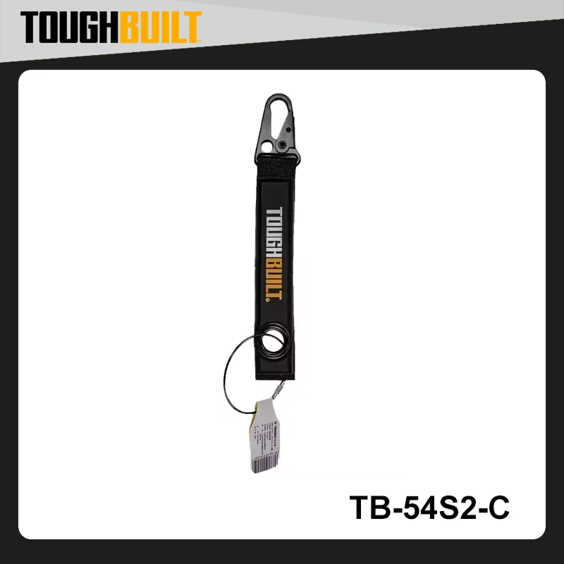 

TOUGHBUILT TB-54S2-C Tool Hook Lock Ring Mini Keychain Nylon Power Tool Accessories Gift