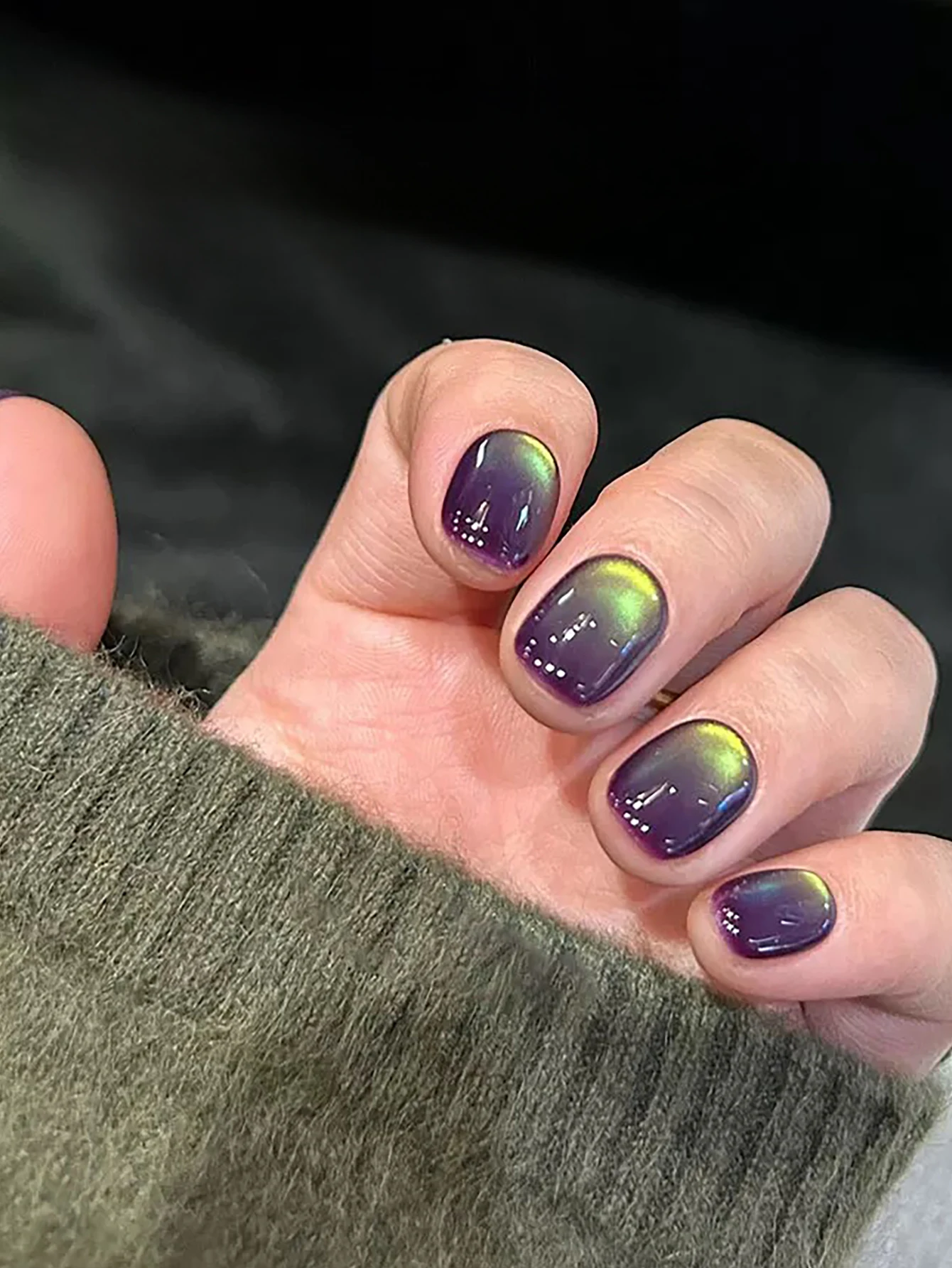 WS 10ml フルーツグリーンパープルキャットマグネティックジェルネイルポリッシュ 2025年新発売 ホワイトニンググアバグレープガラスビーズネイルニス用品