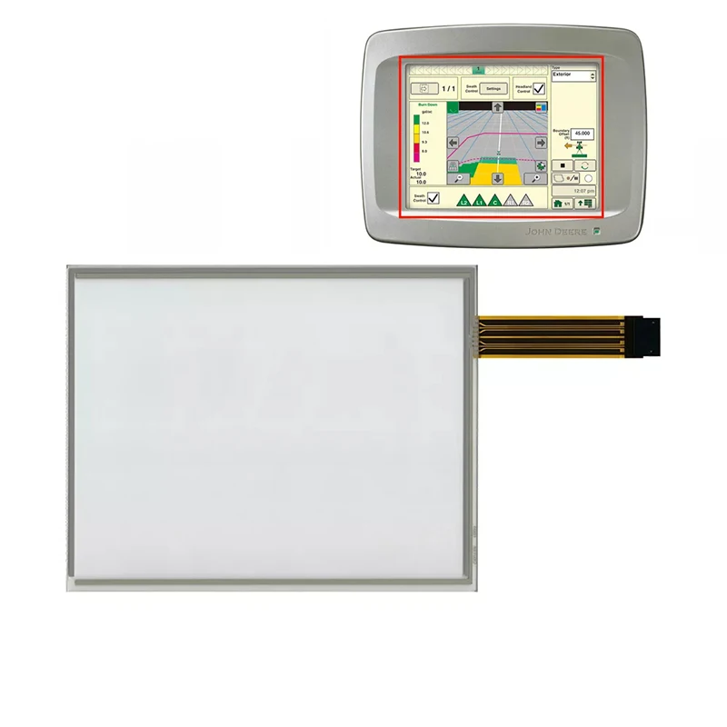 

10.4" 8 Wire Touch Screen Digitizer for John Deer GreenStar GS2 2600 Touch Screen Digital Sensor Panel for GS2 2600 Touchscreen