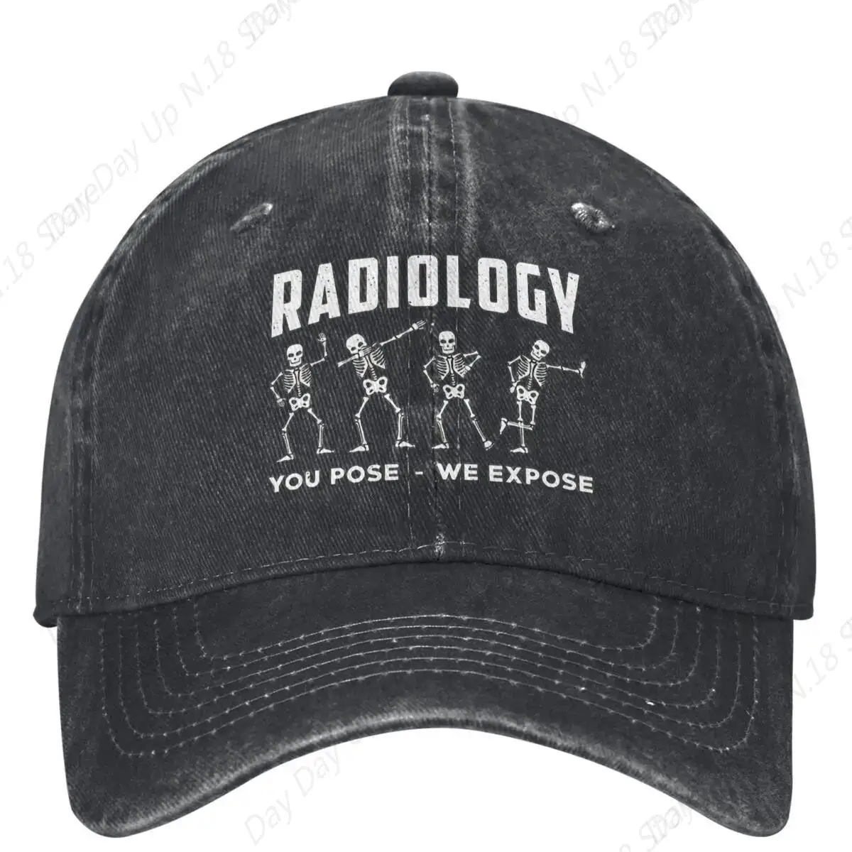 Radiology You Pose We Expose Baseball Cap Technologist Xray Outdoor Sun Y2k Retro Trucker Hat Unisex Teens Sun Visors Caps