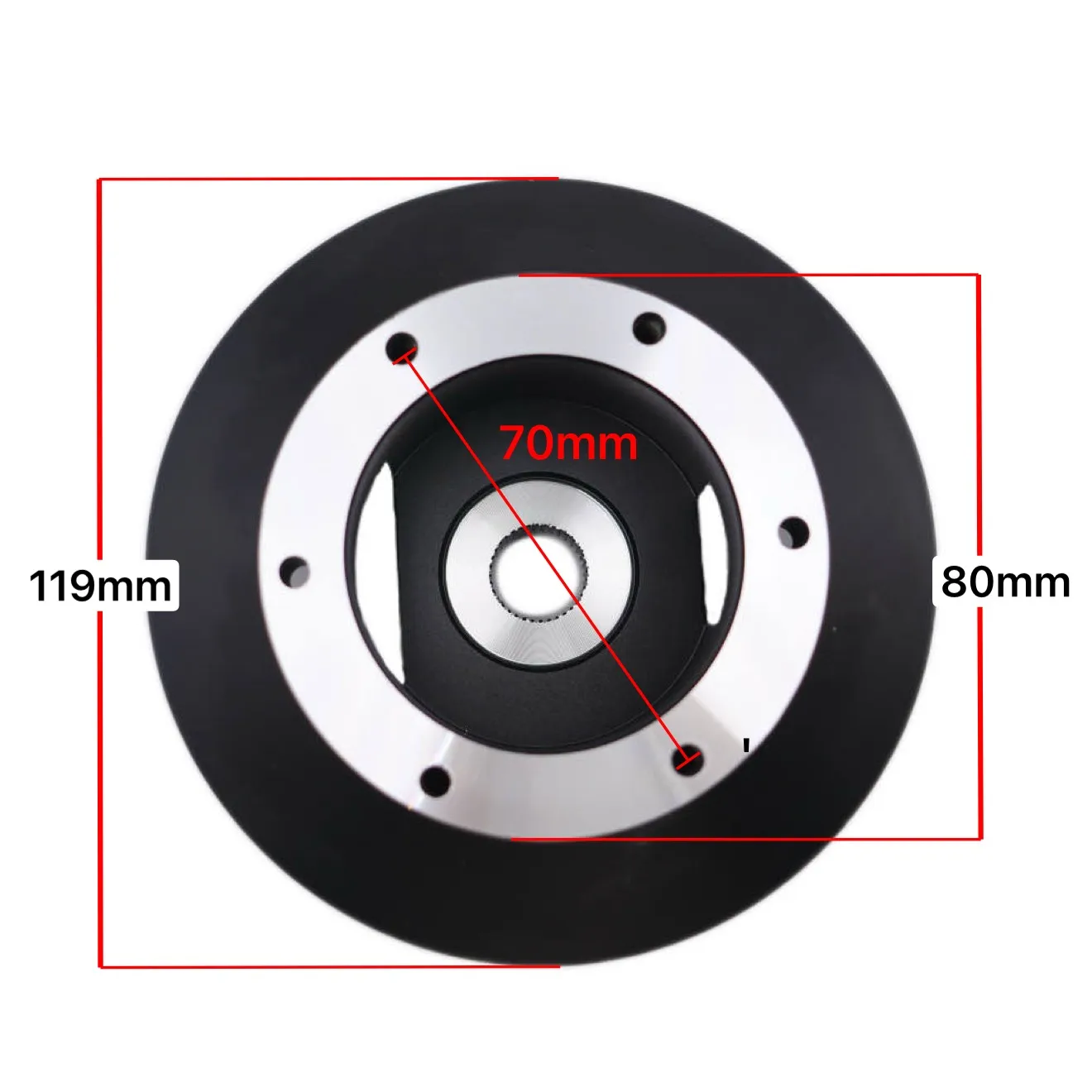 For Subaru Impreza WRX STi Forester 08-14 105H Racing Steering Wheel Short Hub Adapter Kit