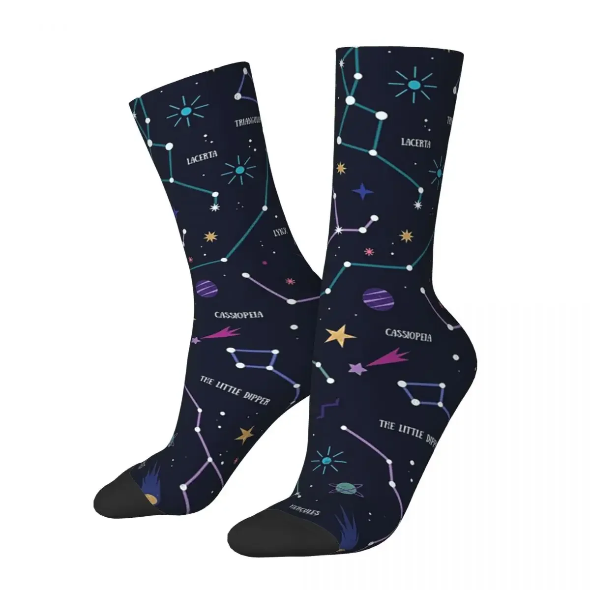 

The Stars Socks Harajuku High Quality Stockings All Season Long Socks Accessories for Unisex Birthday Present
