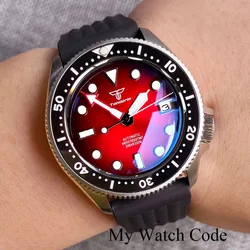 SKX013 SKX Mod Dive 37MM NH36 Автоматические наручные часы 200m Дайвинг водонепроницаемые мужские часы белый/оранжевый/черный циферблат Rejor Sunburst красный