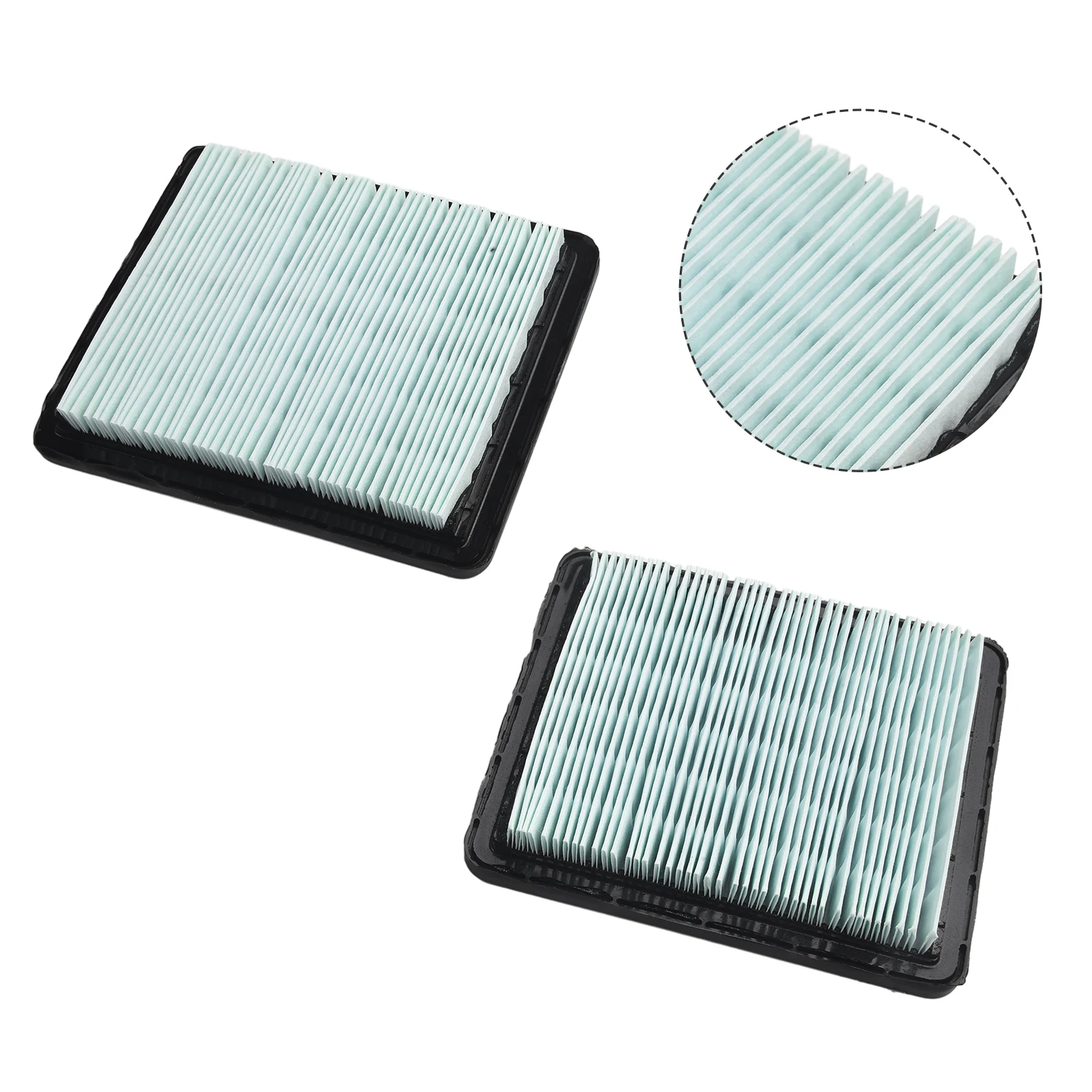 2pcs Air Filter Replacement For Honda HRX 537 HRB 535 HRD 536/IZY 53 Models Lawn Mower Lawnmower Garden Tool 133*113*20mm