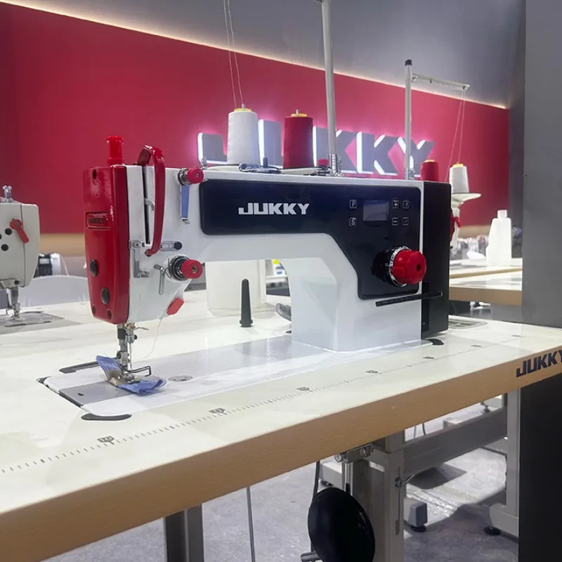 Listed High Speed Industrial Lockstitch Machine with Light Emitting Diode Model 9810 Brand Jukky