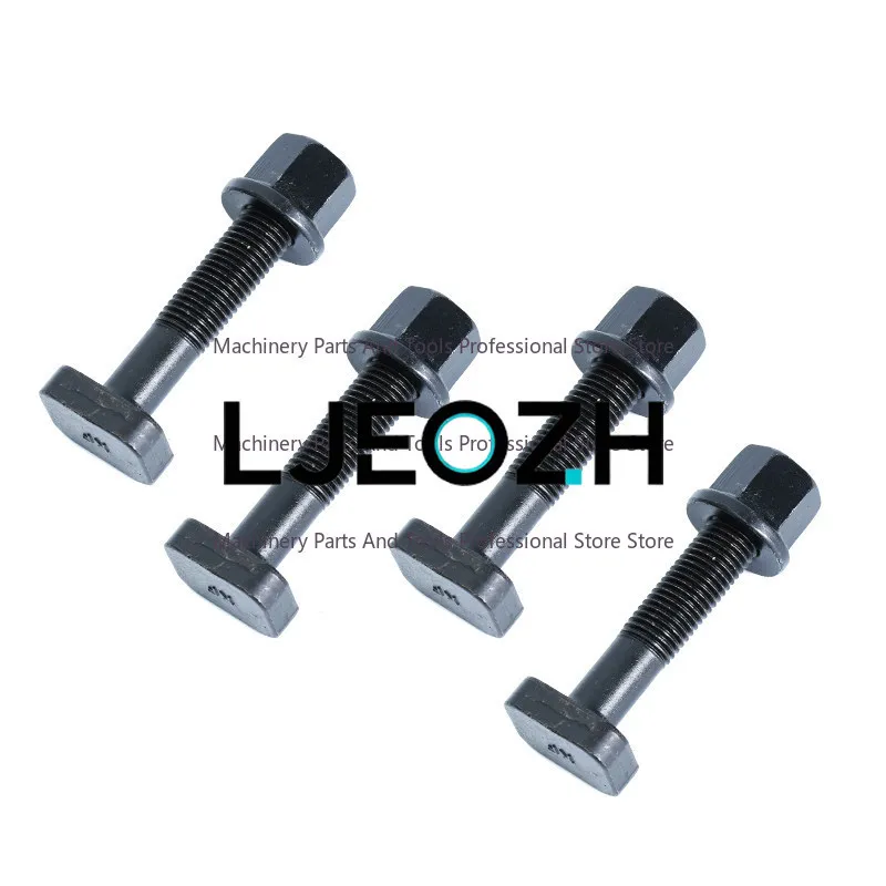 4pcs For Eagle MC Precision Vise T-type Fixed Nut Screw M16 Machine Tool Special Flat Pliers Plate Locking Accessories