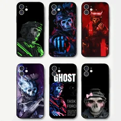 COD Call Of Duty Ghosts Phone Case Silicone Soft For IPhone 16 15 14 13 12 11 Plus Pro Max Plus