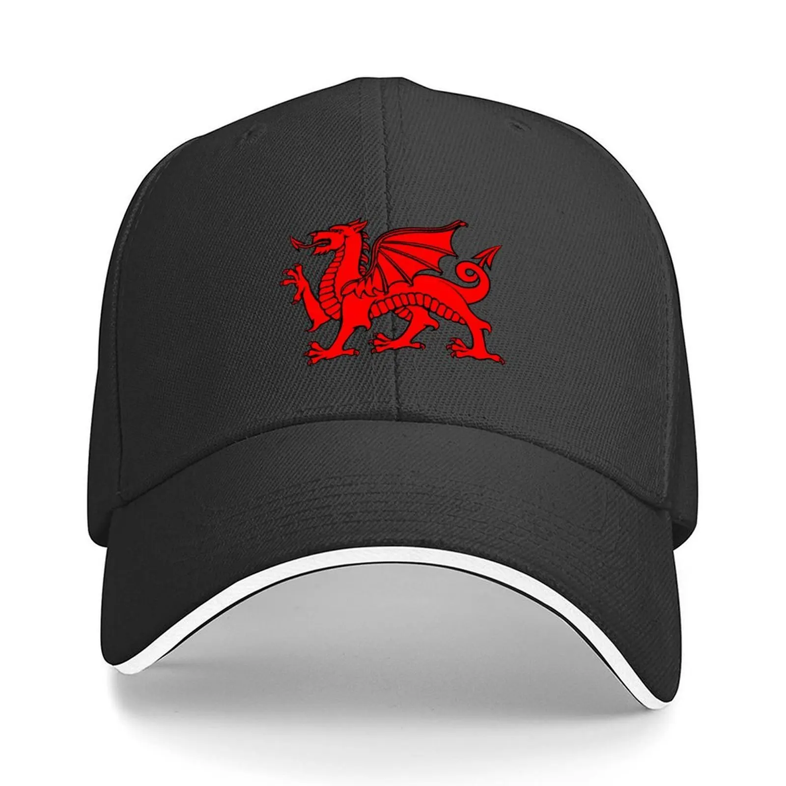 

Welsh Dragon Cymru Baseball Cap fashionable birthday Sports Cap sun caps Women Beach Fashion Men's