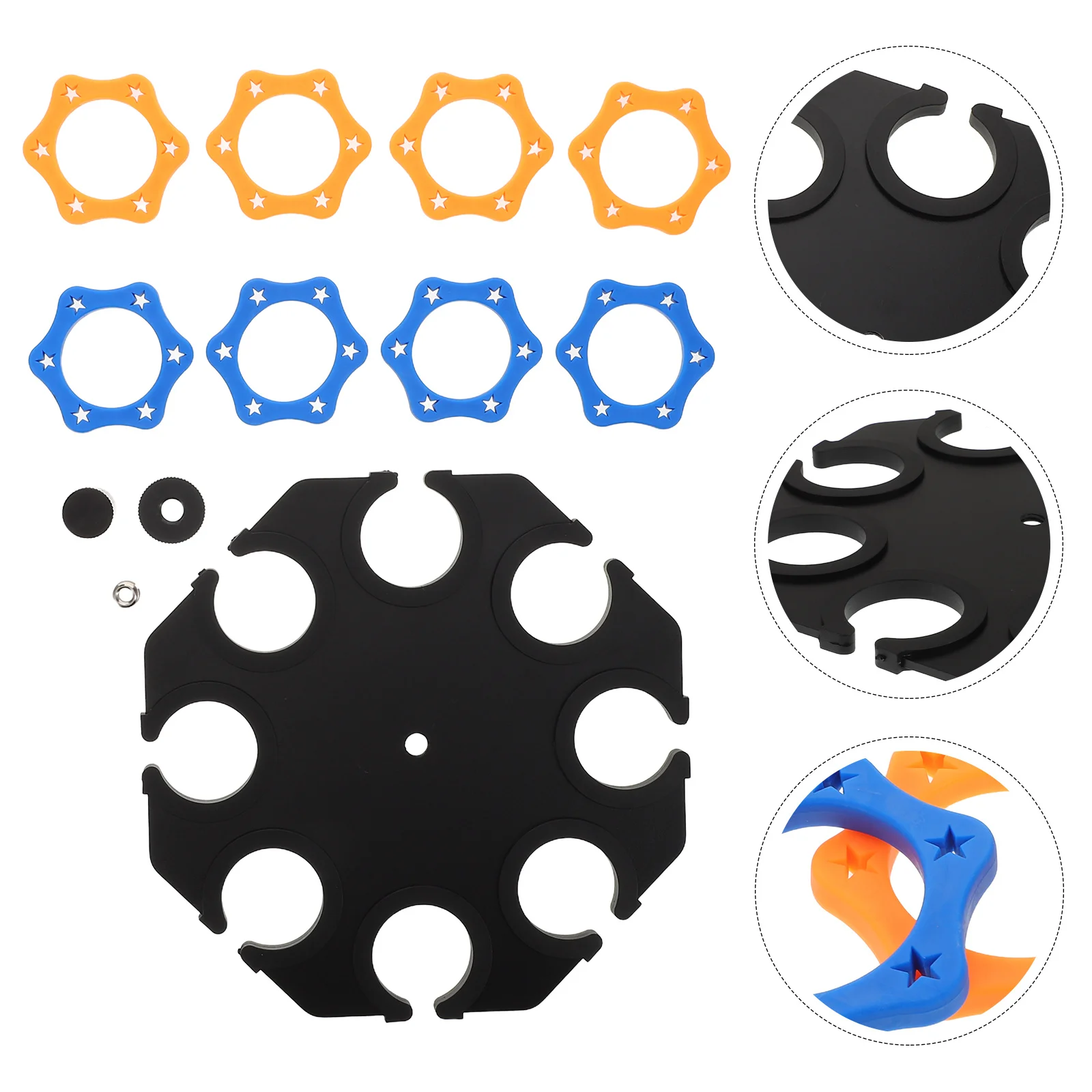 

Shockproof Microphone Storage Tray Desk Mount Stand Holder for Recording Live Performance Accessories