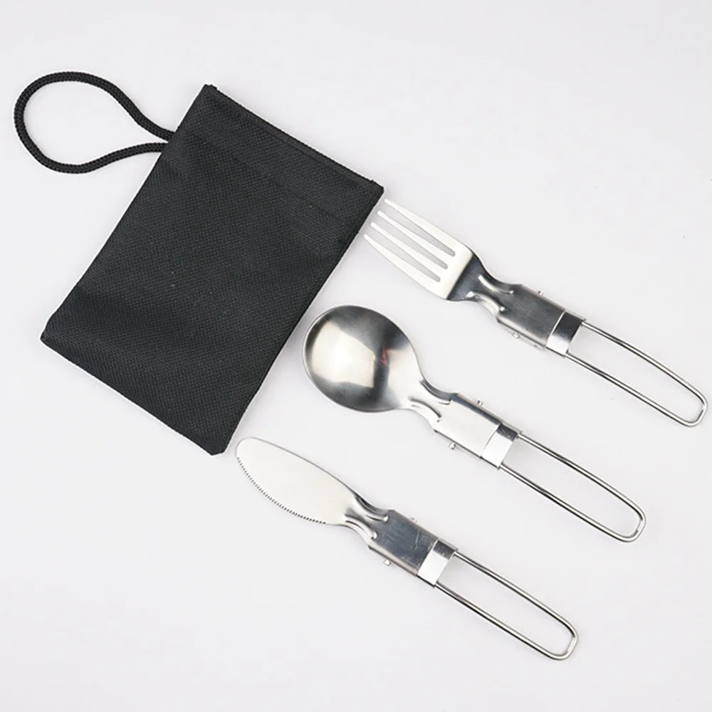 Portable Camping Cutlery Set 7