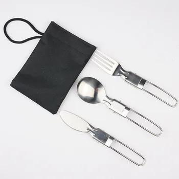 Portable Camping Cutlery Set 7